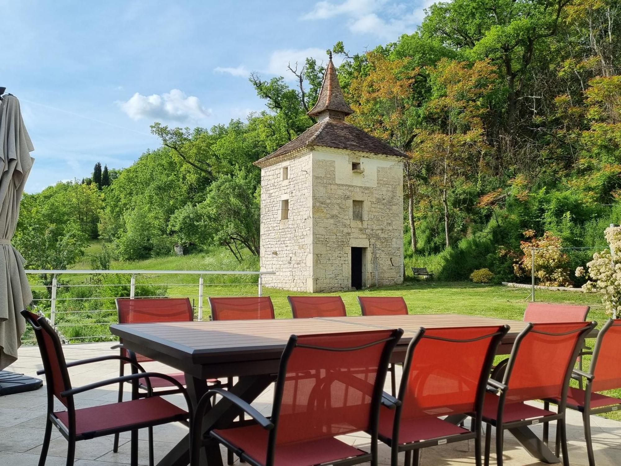 Вилла Les Collines Du Quercy Blanc Кастельно-Монратье Экстерьер фото